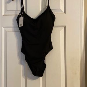 Black bathing suit